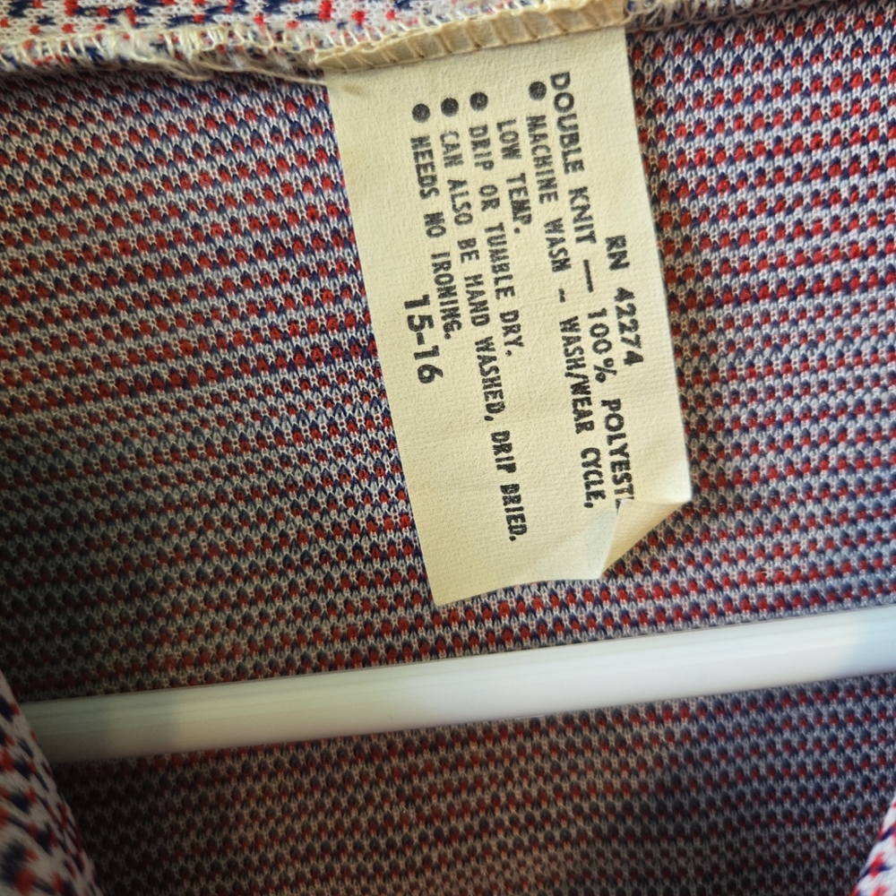 Womens Vintage Suit Jacket Patterned - image 2